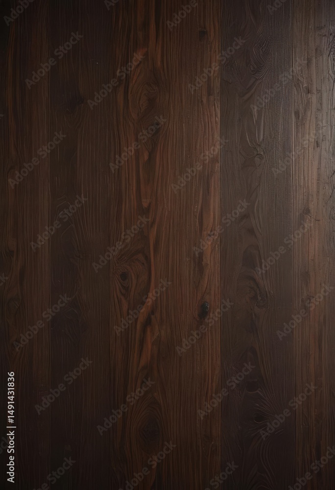 Naklejka premium Dark, rich wood grain background Elegant, rustic texture , wood backdrop, wood grain texture, wooden background