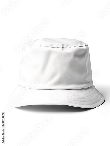 Wallpaper Mural 純白のバケットハット: 清潔感とシンプルさ Torontodigital.ca