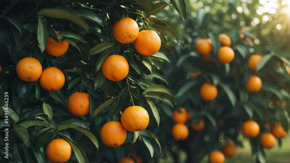 Detailed view of a tree. A beautiful tree laden with delicious fruits. Setting showcasing a tree. Detailed view of a tree. A beautiful tree laden with delicious fruits. Setting showcasing a tree.