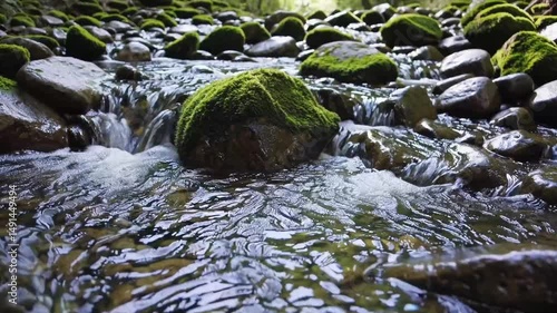 苔と清流