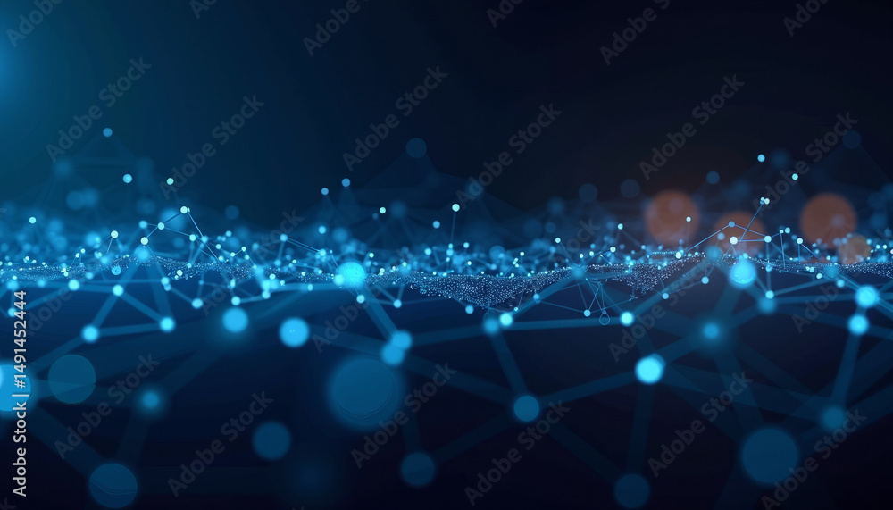 Fototapeta premium abstract blue background
