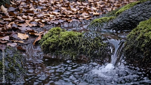 苔と清流