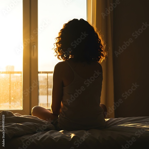 Golden Hour Reverie AI Generated