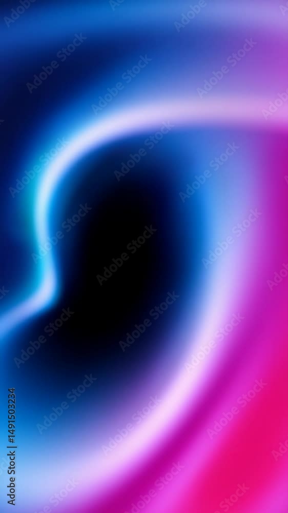 Abstract video concept with vibrant neon waves in blue and pink hues. Captured from a dynamic, flowing angle for a futuristic feel. Live mobile wallpaper. Abstract video concept with vibrant neon waves in blue and pink hues. Captured from a dynamic, flowing angle for a futuristic feel. Live mobile wallpaper.