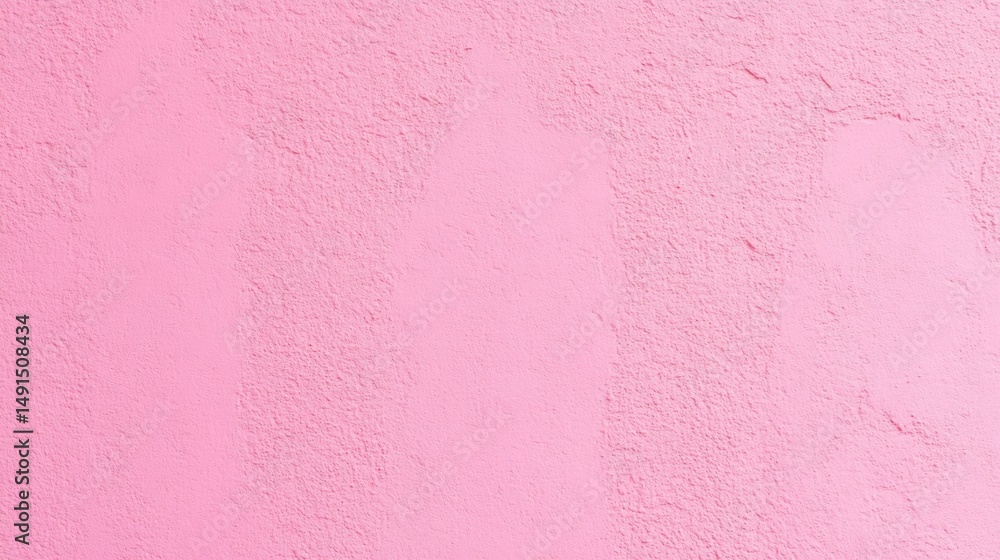 Fototapeta premium Painting action on a pink wall urban art space digital artwork vibrant environment close-up view creative expression