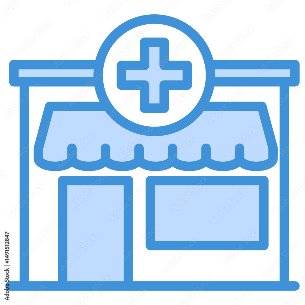 Fototapeta premium Pharmacy Icon