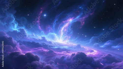 Abstract Space Background