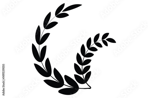 Farm Wheat Ears Vector Icon Set simple illustration of wheat, perfect for wheat logos and icons.