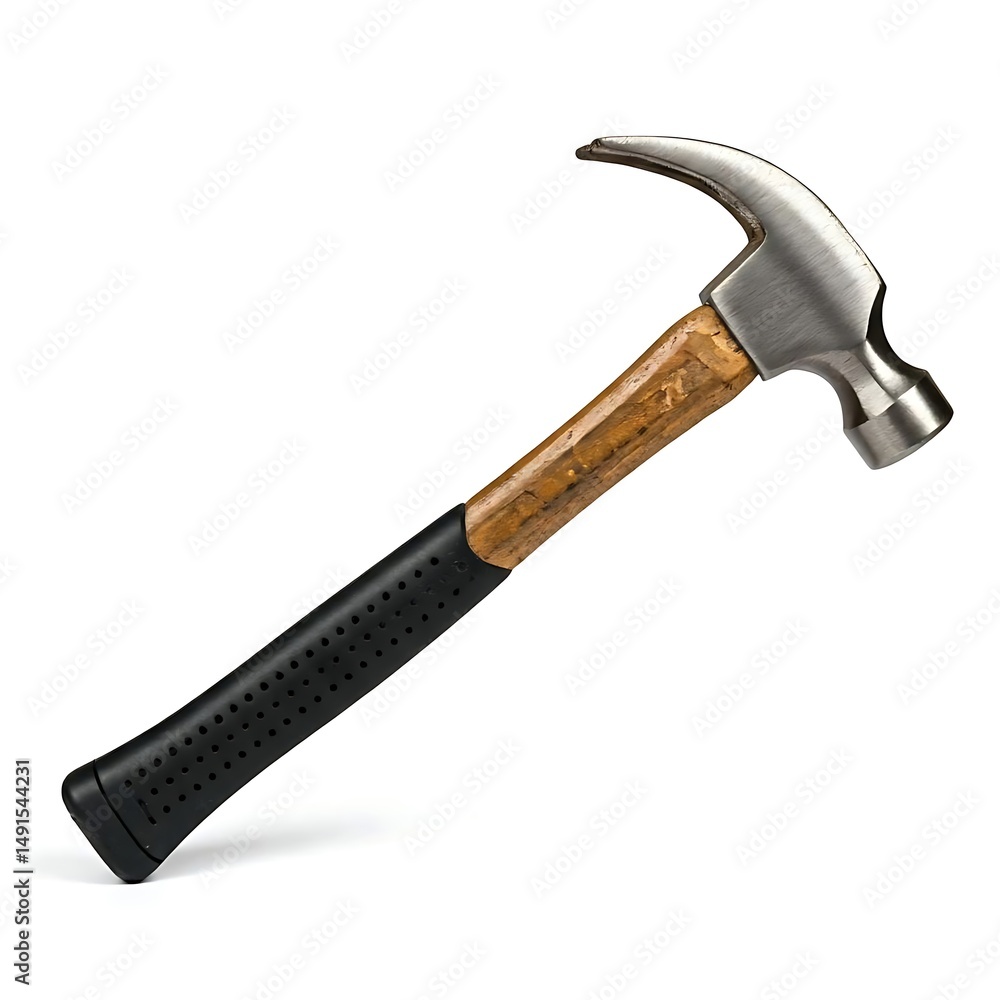 Hammer isolated white background. Hammer isolated white background.
