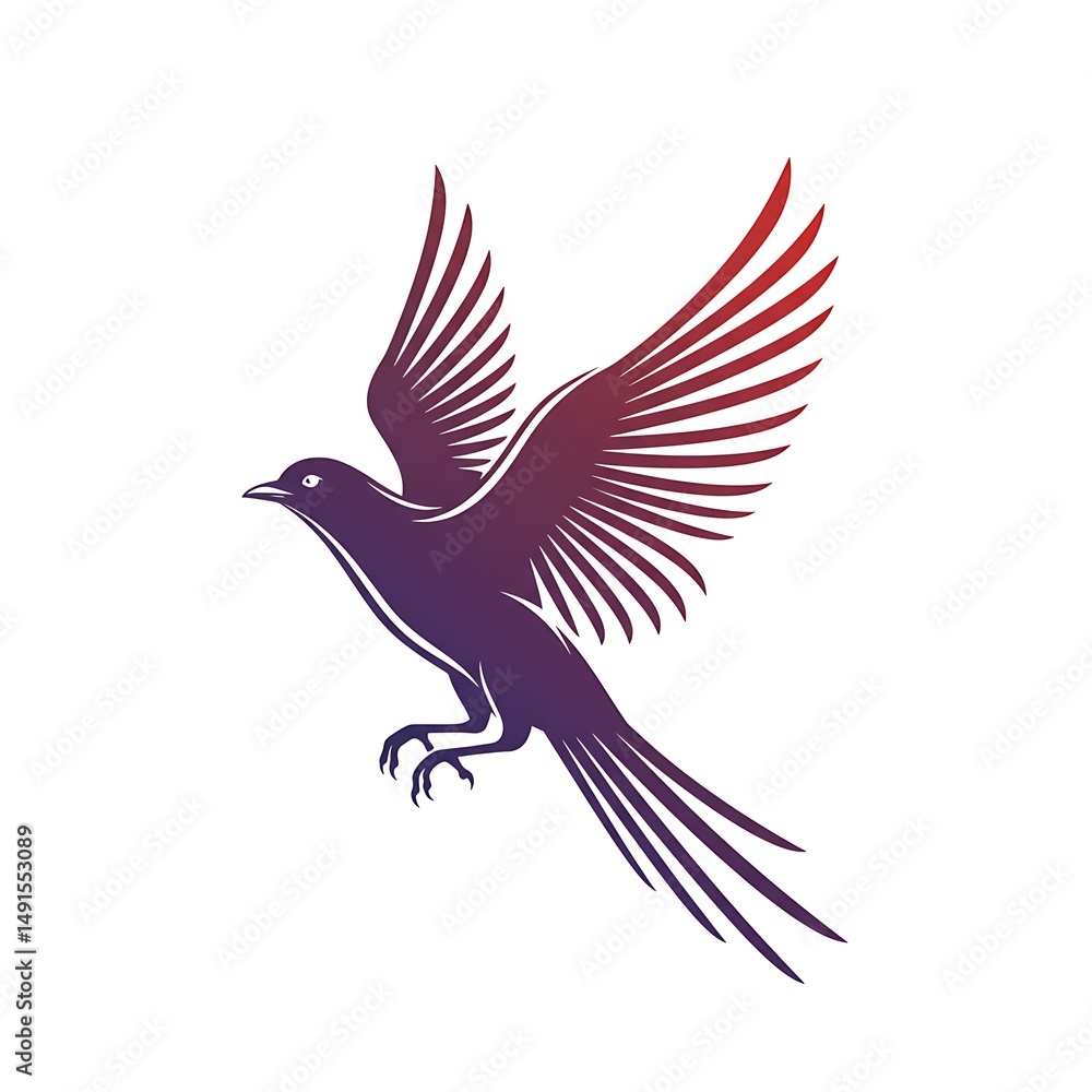 Obraz premium Crimson Ascent