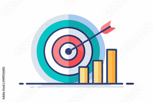 business target with dart icon