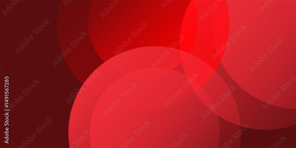 Obraz premium Red abstract background. Dynamic shapes arts background red
