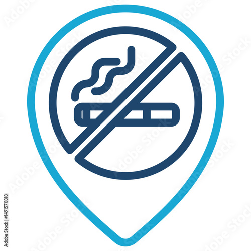 No Smoking Area Icon