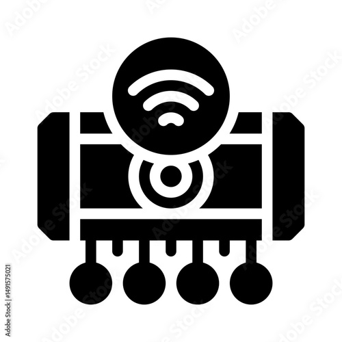 sensor glyph icon