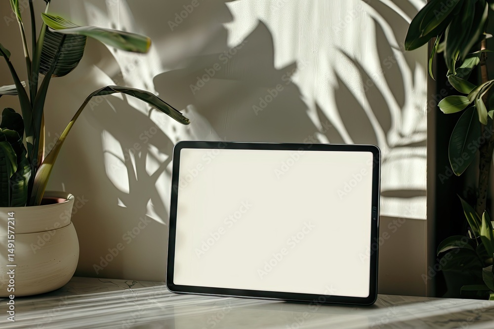 Ultra Quality Picture of Tablet Minimal Display in Studio Ultra Quality Picture of Tablet Minimal Display in Studio