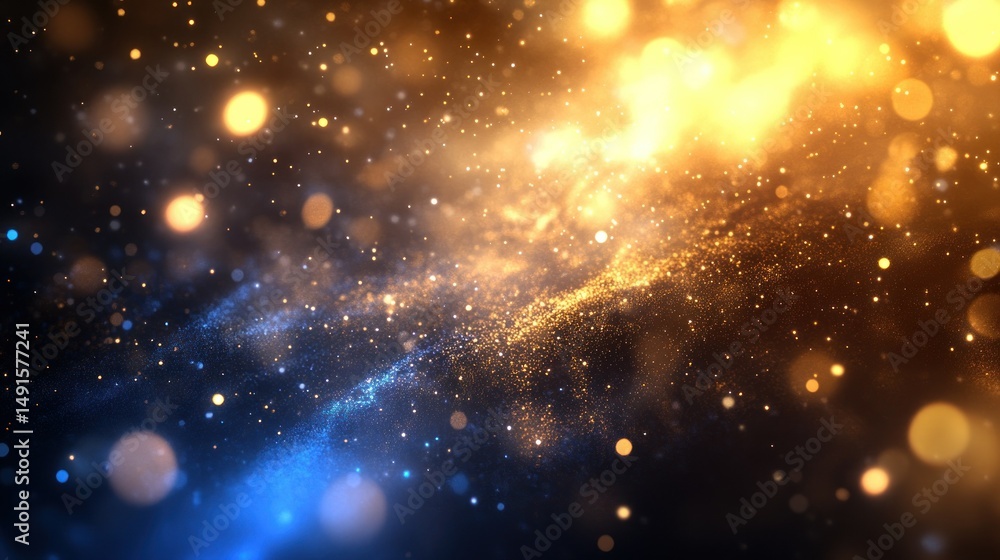 Fototapeta premium Abstract space nebula