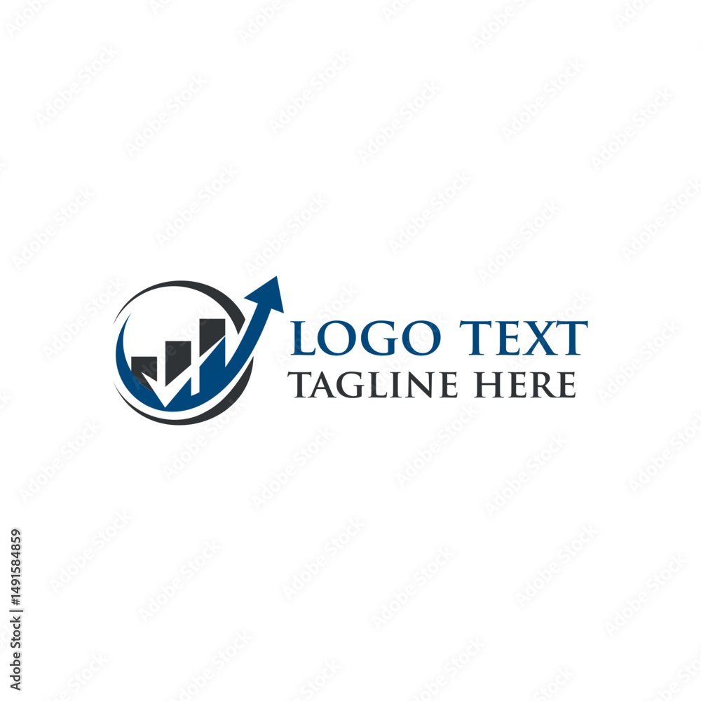 Graph logo design template. Trendy style, vector eps 10 Graph logo design template. Trendy style, vector eps 10