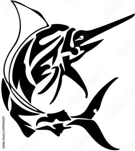 Fish silhouette 