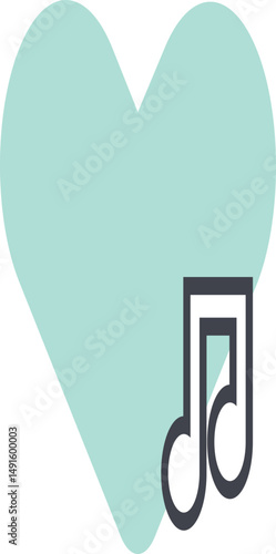 Music and Sound Stuff Flat Icon