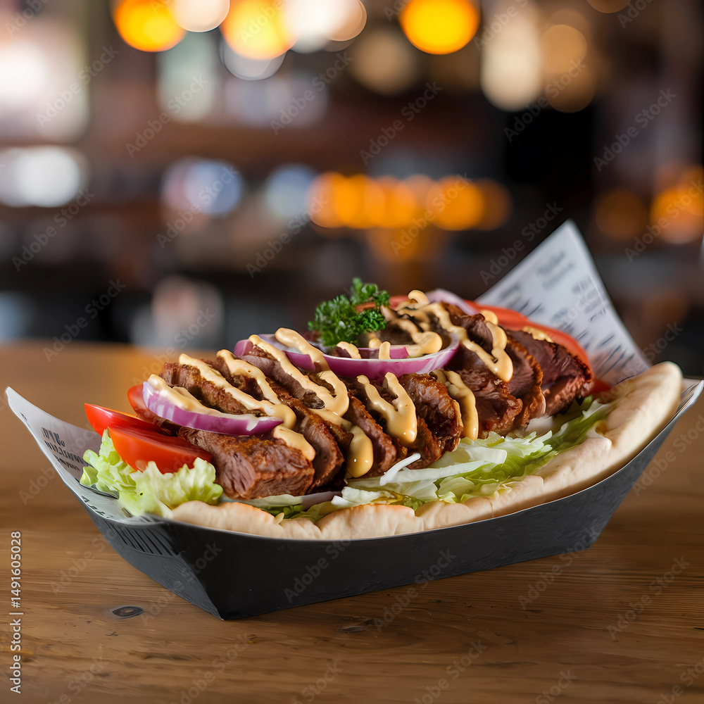 grilled meat with vegetables grilled meat with vegetables