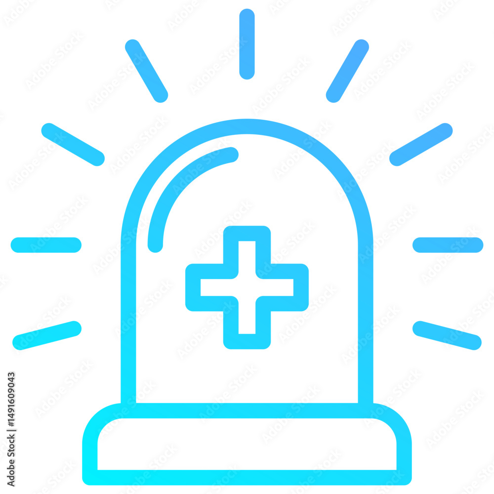 Fototapeta premium Emergency Icon