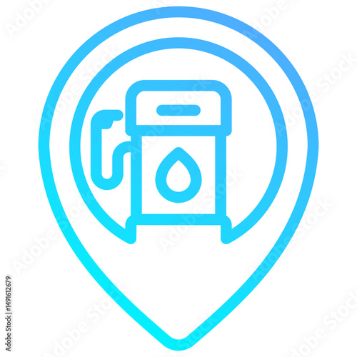 Gas Station Icon
