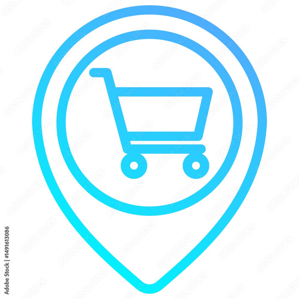 Supermarket Icon Supermarket Icon