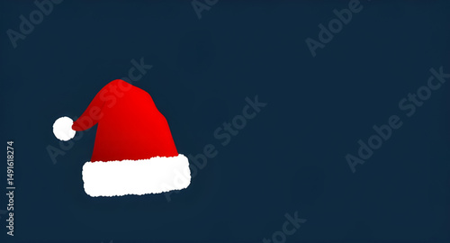 santa claus hat vector