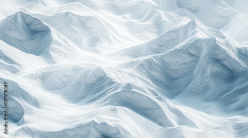 Wallpaper Mural Snowy Mountain Peaks Torontodigital.ca