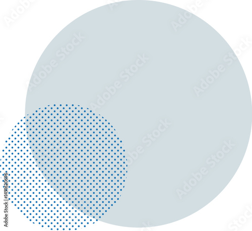 かわいいくてシンプルなドットフレーム