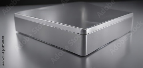 Silver brushed metal, high-gloss finish  Perfect for modern projects , industrial, abstract background