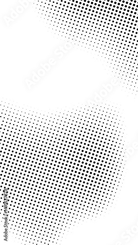 Wallpaper Mural Abstract Halftone Dot Wave Background for Modern Graphic Design Torontodigital.ca