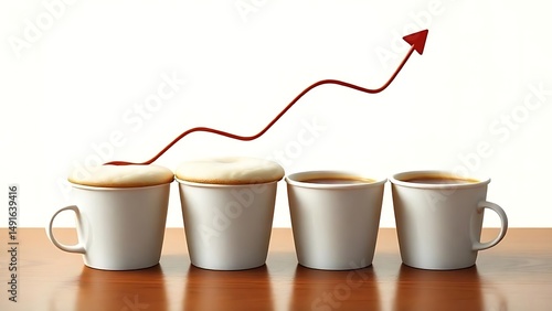 Coffee Consumption Growth Upward Trend in Coffee Sales and Market Share