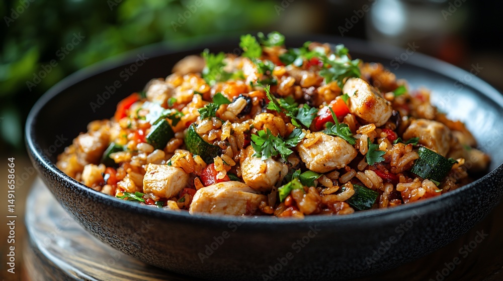 Chicken and Vegetable Fried Rice Chicken and Vegetable Fried Rice