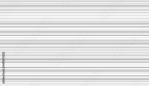 horizontal black lines with random thickness