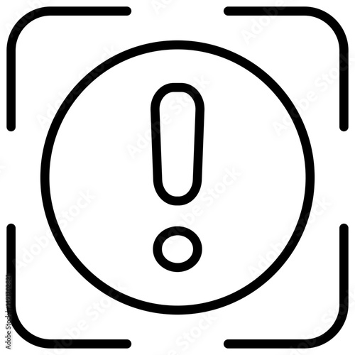 Detection Outline Icon