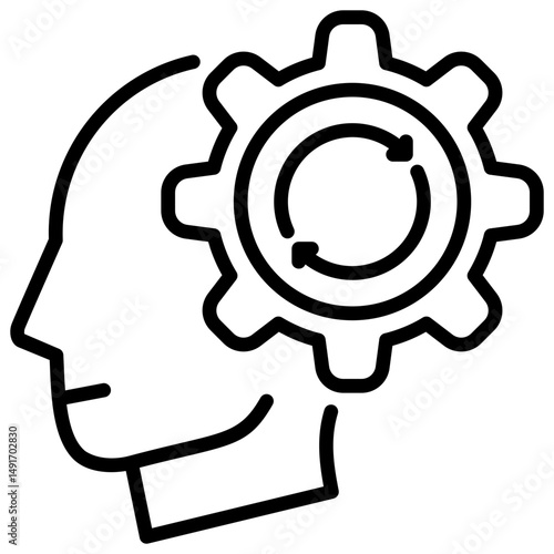 Behavior Outline Icon