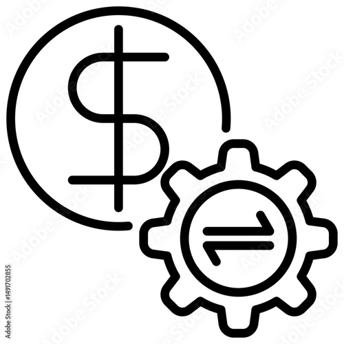 Exchange Outline Icon