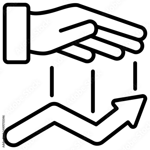 Market Abuse Outline Icon