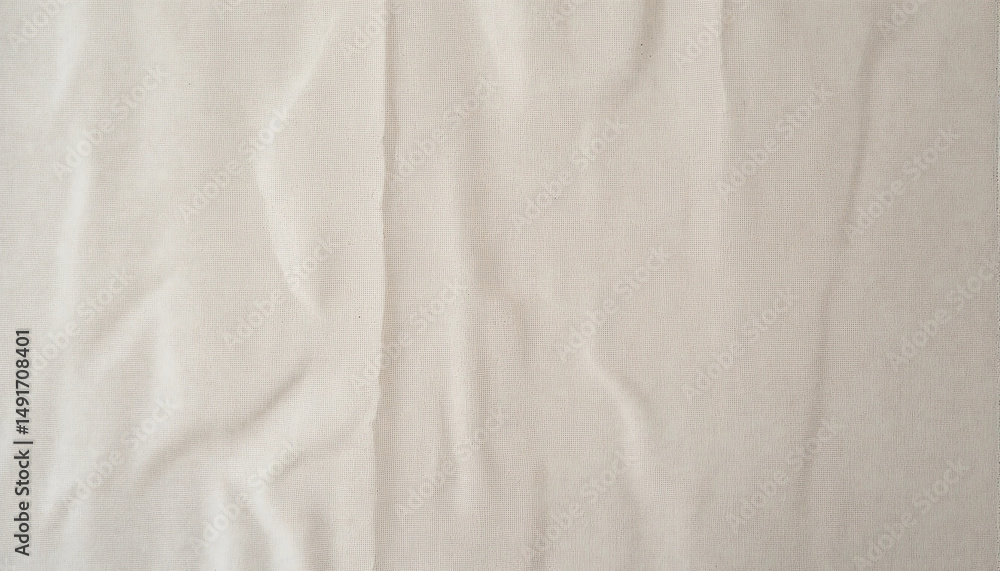 Naklejka premium white fabric background