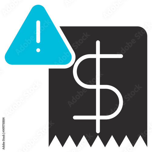 Fine Glyph Blue Grey Icon