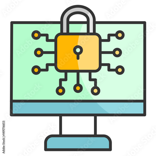 Cryptographic Icon Element For Design