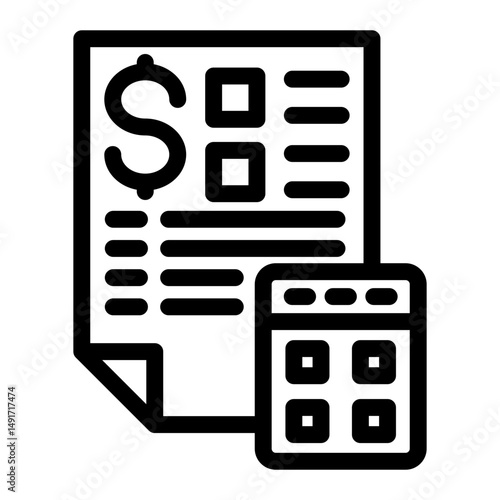 budget deficit icon