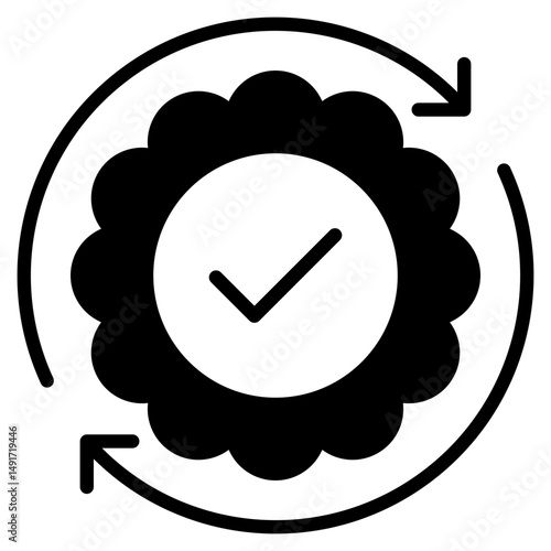 Compliance Glyph Icon