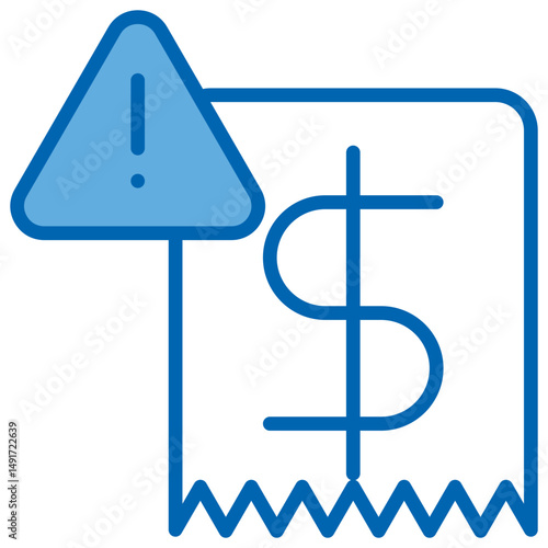 Fine Blue White Icon