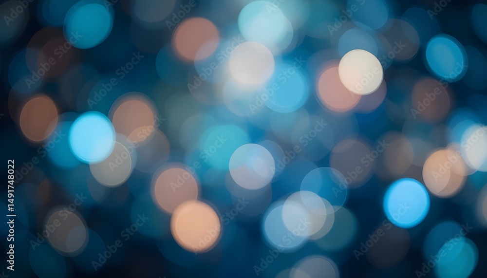 Obraz premium Abstract Bokeh Background for Soft and Dreamy Visual Design