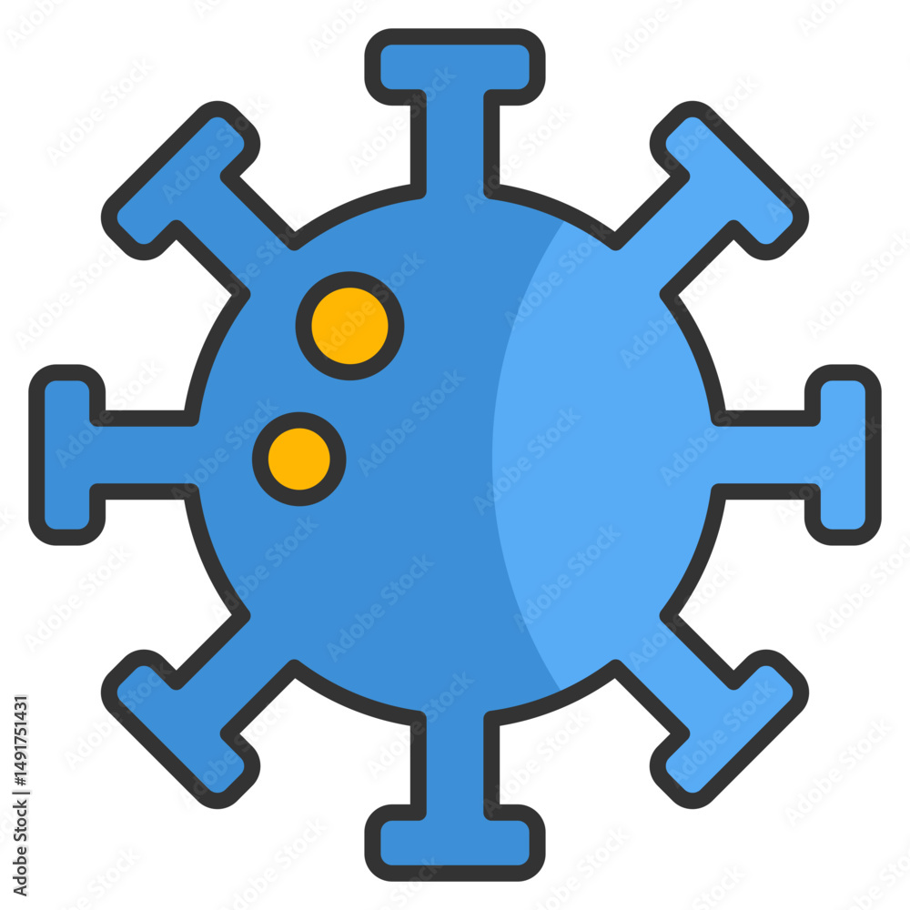 Bacteria Icon Element For Design Bacteria Icon Element For Design