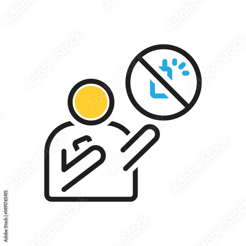 Multi color icon for despite