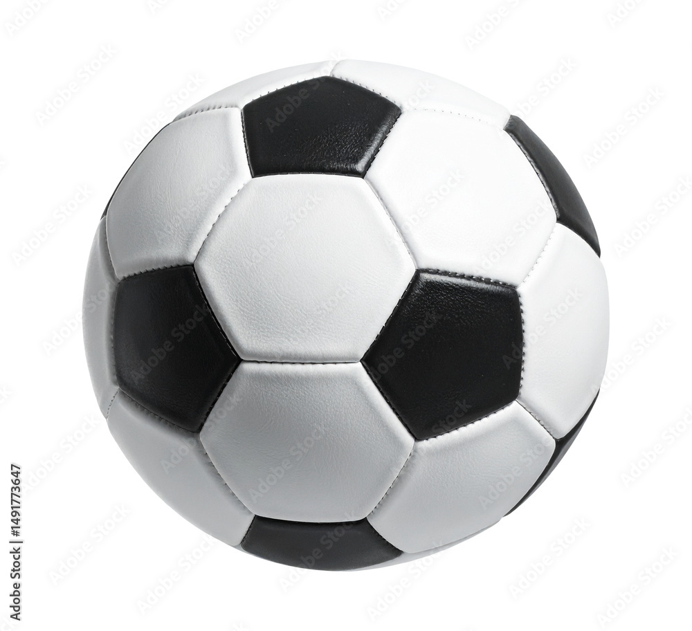 Fototapeta premium soccer ball isolated on transparent background