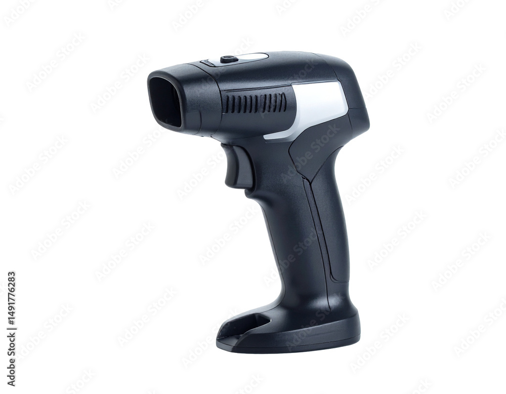 Barcode scanner, isolated on transparent background Barcode scanner, isolated on transparent background